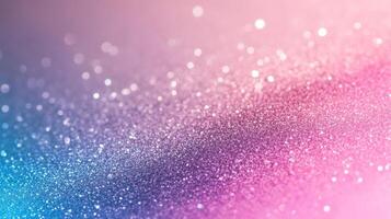 Abstract Glittering Background with Pink and Blue Gradient photo