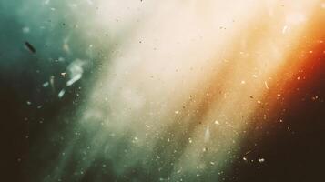 Abstract Background with Specks of Dust and Light photo