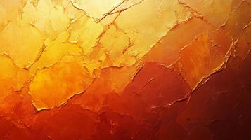 Abstract Textured Background in Golden and Red Tones photo