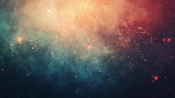 Abstract Grunge Background with Blurry Lights and Scratches photo