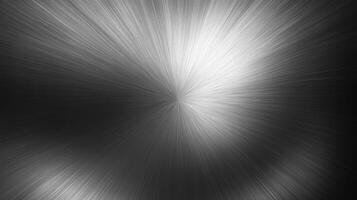 Abstract Brushed Metal Texture with Radiating Lines photo