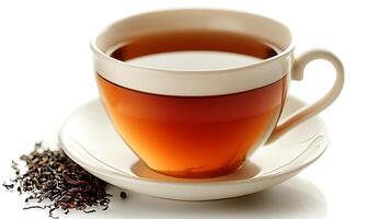 Cozy Cup of Earl Grey Tea warm and inviting cup of Earl Grey tea perfect for a comforting moment set against a minimalist backdrop photo