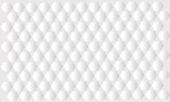 Abstract white geometric background. vector