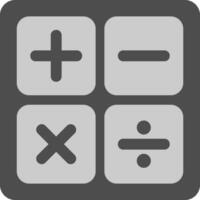 Mathematical signs icon. Mathematical signs button. vector