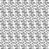 Seamless branch Leaf pattern Background vector