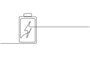 Lightning bolt symbol and electricity energy type sign in simple linear style vector