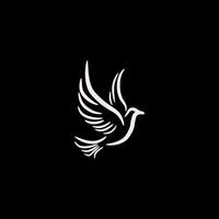 Minimal line Bird Design, Bird design, Bird Logo, Bird icon, Birdlogo design jf vector