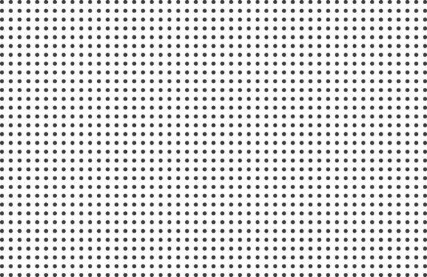 Black dot patten in white background