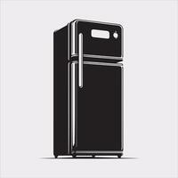 Creative Freezer Refrigerator Art for Innovative Graphics vector
