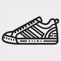 Artful Boot Illustration on a Bright White Background vector