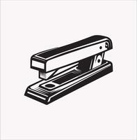 Office Stapler and Tool Curved Jaws Design for Creative Projects vector