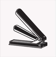 Office Tool Metal Stapler with Extraction Features vector