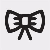 Minimalistic Bow Tie Design for Graphics vector