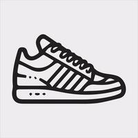 Unique Boot Silhouette for Graphic Projects vector