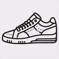 Sleek Boot Silhouette Design for Your Projects vector