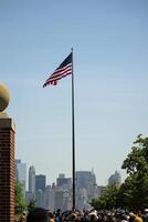 US flag, the symbol of unity, freedom and the values upon which the US photo