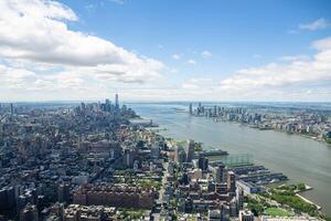 The aerial view from the viewing platform of The Edge in New York photo