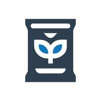 Seed Packet Icon, Seed bag icon vector