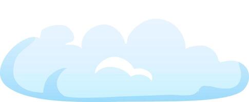 Fluffy clouds float gracefully in a clear blue sky creating a tranquil atmosphere on a sunny afternoon enhancing the beauty of the natural scenery vector