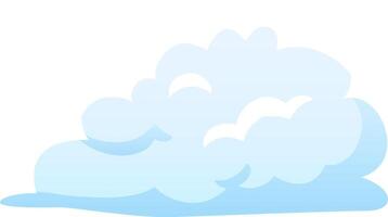 Soft fluffy clouds drift peacefully in a bright blue sky creating a tranquil atmosphere on a sunny day perfect for outdoor activities and relaxation vector