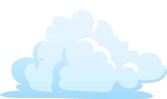 White fluffy clouds float gently against a bright blue sky embodying a peaceful and calming scene typical of a sunny afternoon outdoors vector