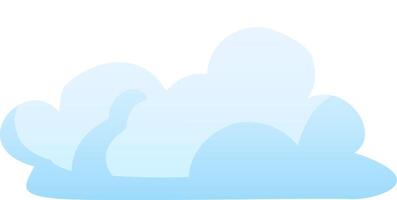 Soft light blue clouds float gently across a pale background evoking a peaceful and tranquil ambiance. The tranquil sky inspires calm thoughts vector