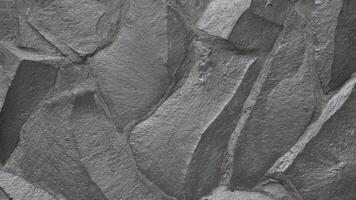 Grey rock stone texture background wall pattern, top view. Background design for dark wallpaper. photo