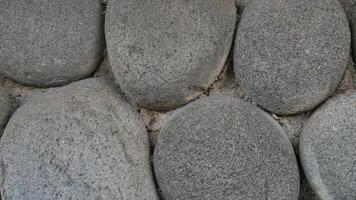 Grey rock stone texture background wall pattern, top view. Background design for dark wallpaper photo