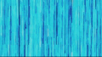 Abstract background with blue random dots or light bulbs. video