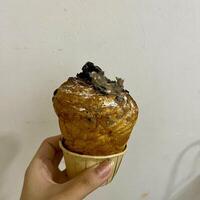 This croissant muffin with Oreo goodness is a sweet treat I cannot resist photo