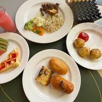When the breakfast buffet looks this good, you know it is going to be a great day photo