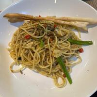 Twirl into a plate of perfection. Nothing beats a classic spaghetti dish, especially with a rich, savory sauce photo
