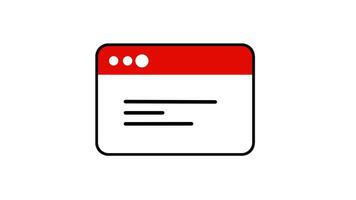 Looping animation of notes, notebook, paper for memo or writing a note video
