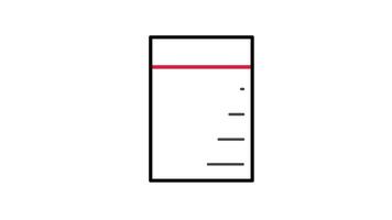 Looping animation of notes, notebook, paper for memo or writing a note video