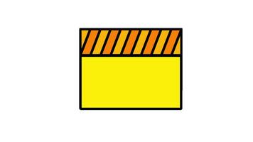 Looping animation of notes, notebook, paper for memo or writing a note video