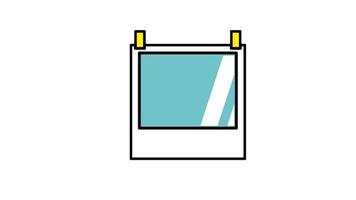 Looping animation of notes, notebook, paper for memo or writing a note video