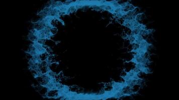 Shockwave particle explosion animation motion graphic abstract effect video