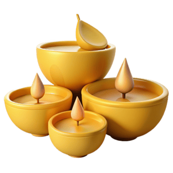 dorado vela titulares con mechas png