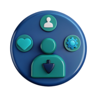 User Interface Design Icons for Profile, Settings, Likes, and More png