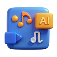 AI Music Generation Creating Melodies with Artificial Intelligence png