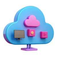 Cloud Computing Connecting Devices and Data png