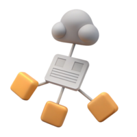 Cloud Computing Network Architecture Diagram Server, Clients, Connections png