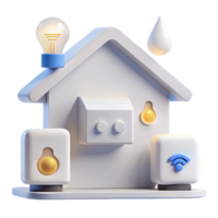 Smart Home Automation Control Lights, Water, and Devices with a Single System png