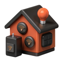 Smart Home Automation System with Wireless Connectivity and Energy-Saving Features png
