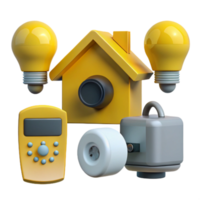 Smart Home Automation Control Lights, Appliances, and Security with a Single Device png
