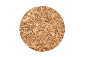 Close-up image of cork material texture, perfect for backgrounds, environmental themes, and natural product applications. png