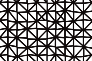 A black and white image of a pattern of triangles. The image is abstract and has a modern feel to it png