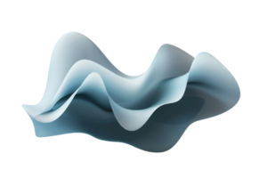 A blue wave is shown on a white background. The wave is very large and has a lot of detail. The image has a calm and peaceful mood, as the wave appears to be gently rolling in the water png