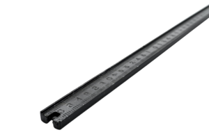 A ruler with the numbers 1 through 12 is shown. The ruler is black and has a white background png