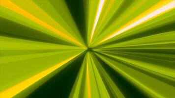 A vibrant explosion of green light beams creating a dynamic energy burst for nature, abstract, or futuristic design themes video